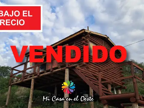 VENDIDO  Liquido Urgente 2 Cabañas - Huerta Grande - Córdoba