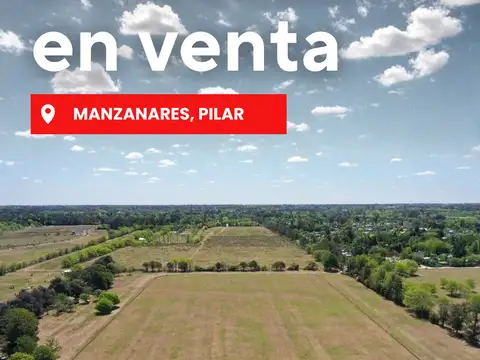 Fracción en venta en Manzanares, Pilar