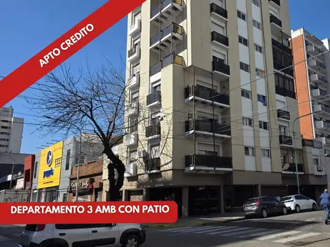 Venta Departamento 3 amb con patio en Quilmes Centro