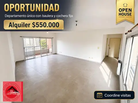 Departamento Monoambiente con 1 baño