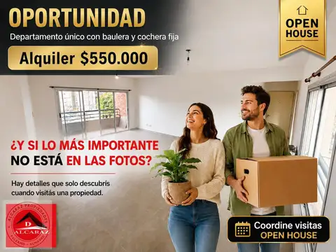 Departamento en Alquiler de Monoambiente