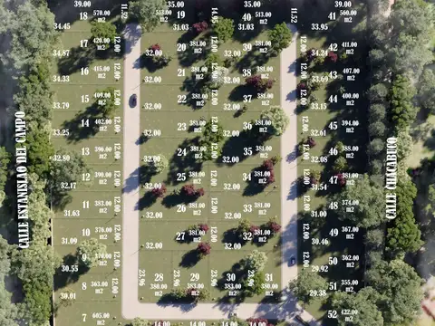 Terreno en Venta de 381,0 m2