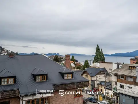 Departamento en  venta APTO TURISMO centro Bariloche con vista al lago y montañas