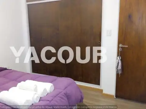 Departamento 2 ambientes con 1 baño