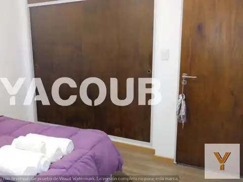 Departamento 2 ambientes con 1 baño