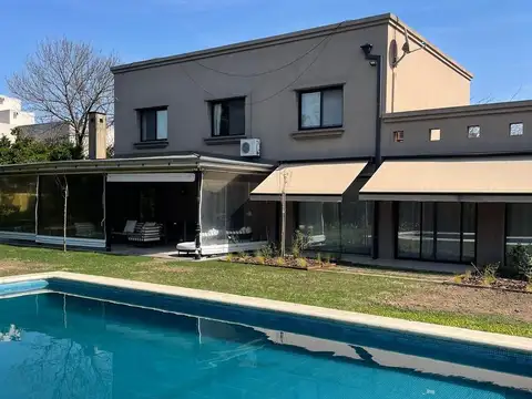 ALQUILER TEMPORARIO CASA 3 DORMITORIOS BARRIO CERRADO LAGUNA DEL SOL CON PILETA
