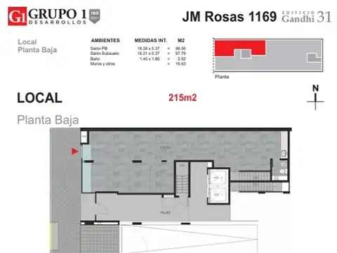 Local en Venta en Martin, USD 254.733