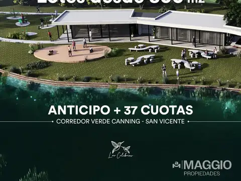 Lotes  Barrio Privado Los Colibries Canning San Vicente