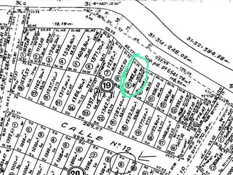 Terreno en Venta de 1000,0 m2