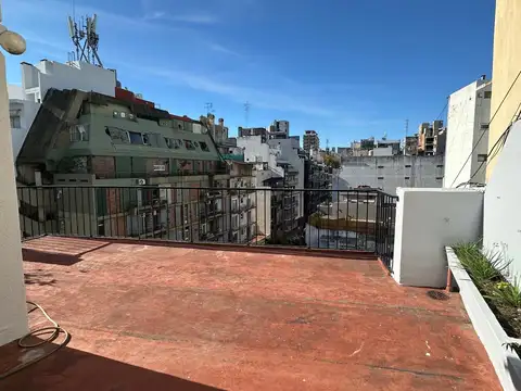 4 ambientes con terraza en Palermo