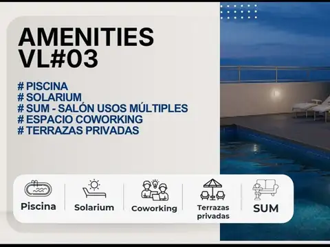 Departamento en Venta de 2 ambientes