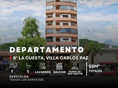 VENTA DEPARTAMENTO AMPLIO DE 1 DOR UBICADO EN AV SAN MARTIN EDIFICIO LAGO CON VISTA PANORÁMICA