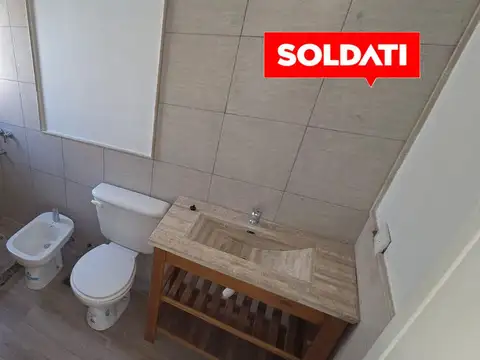 Departamento 2 ambientes con 1 baño
