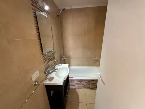 Departamento 2 ambientes con 1 baño