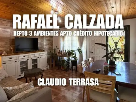 DEPTO TRES AMB EN VENTA EN R. CALZADA