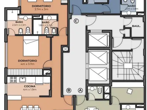 Departamento - La Perla