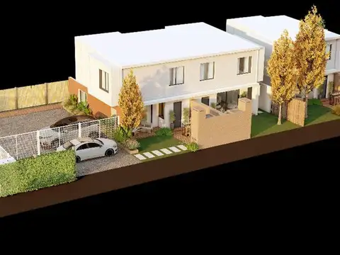 Casa 4 ambientes con 2 baños