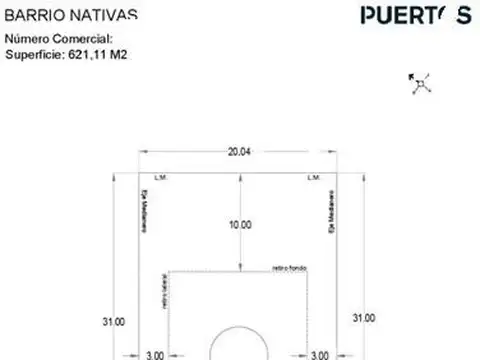 Terreno en Venta en Puertos - Barrio Nativas, USD 147.817