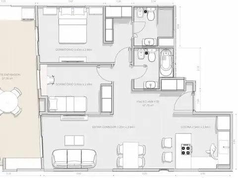 Departamento en Venta A Estrenar