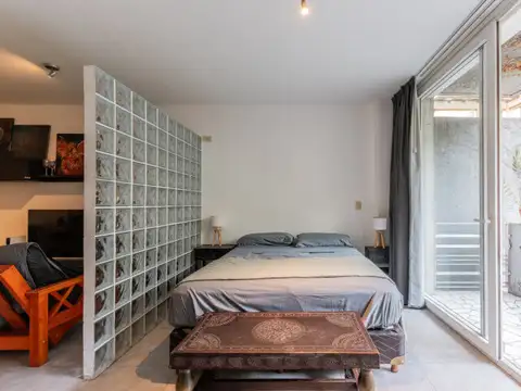 Departamento Monoambiente con 2 baños
