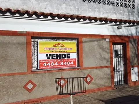 Lote de 10 x 36.24 mts con casa de 3 ambientes en San Justo.