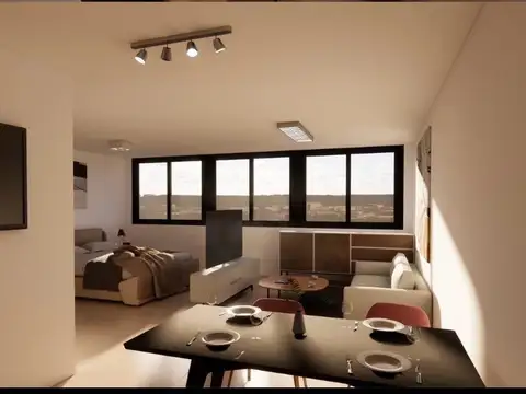 Departamento Monoambiente con 1 baño