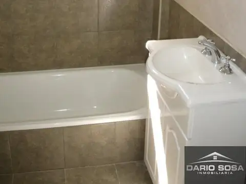 Departamento 2 ambientes con 1 baño