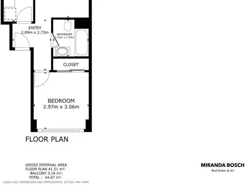 Departamento en Alquiler de 2 ambientes