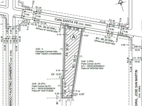 Terreno centrico apto construcción en altura y 100% canje en el Centro