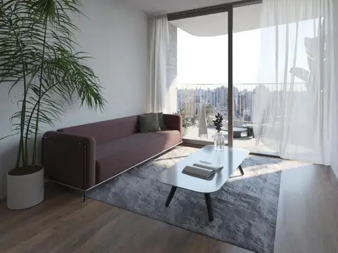 Departamento Monoambiente con 1 baño