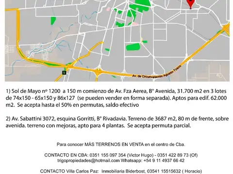 Terreno en Venta de 33000,0 m2