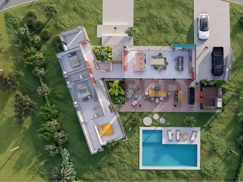 Casa 5 ambientes con 2 baños