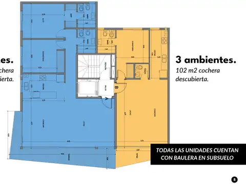 Departamento en Venta en Parque Luro, USD 320.000