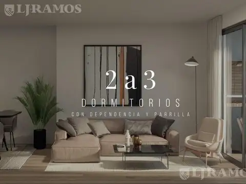 Departamento 4 ambientes con 2 baños