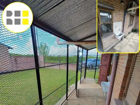 Casa 3 ambientes con 1 baño