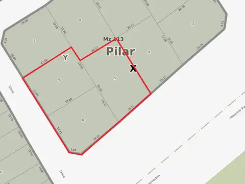 RUTA 25 (AV. H. PUEYRREDON) 1900