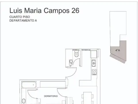 Departamento en el emprendimiento CALIX Palermo