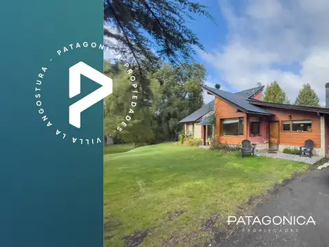 VENTA CASA 220m2 S/LOTE 1.169m2, LOMA DE MAIKANA, VILLA LA ANGOSTURA