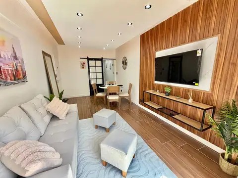 DEPARTAMENTO 2 AMBIENTES AL FRENTE RECICLADO A NUEVO