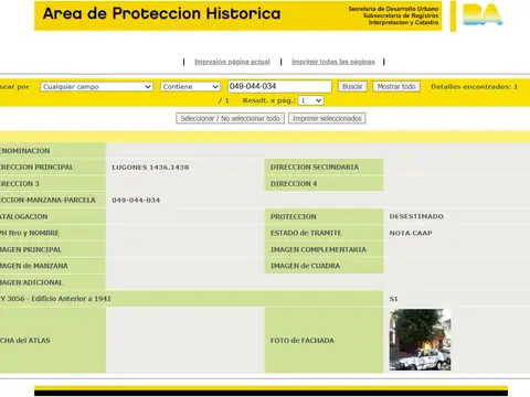 Terreno en Venta en Villa Ortuzar, USD 650.000