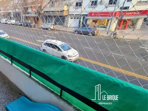 Departamento 3 amb con balcón al vista al frente