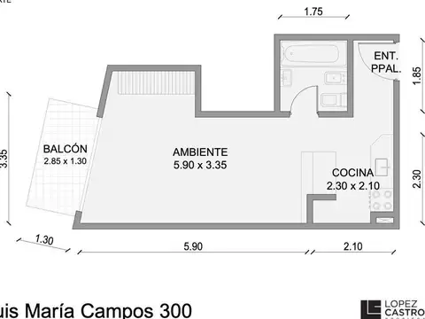 Avenida Luis María Campos 300