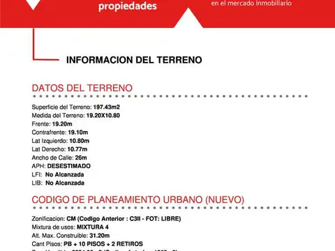 CASEROS ESQUINA AV. DE LA PLATA,   SE TOMAN M2!