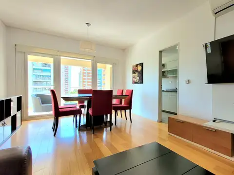 Venta Departamento 2 ambientes Vicente Lopez con Cochera y Balcón Aterrazado. Torre Full Amenities.