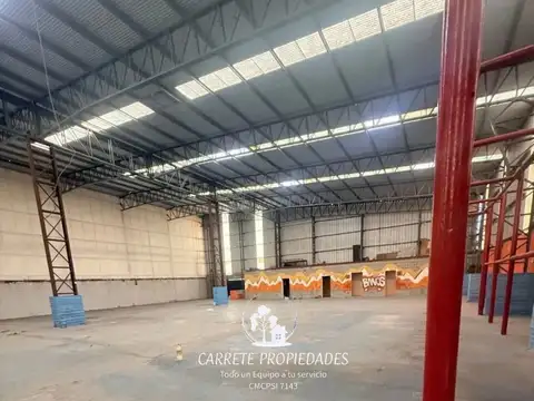 Galpón en alquiler de 1100m2 ubicado en Calle Caamaño. Villa Rosa. Pilar 1300