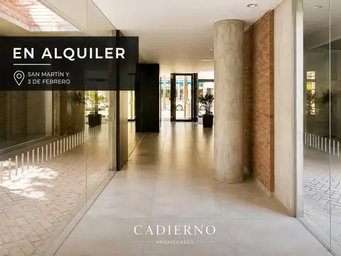 DEPARTAMENTO DE DOS DORMITORIOS EN ALQUILER