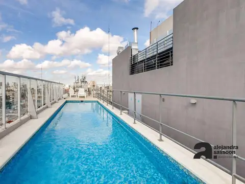 Departamento 2 ambientes con 1 baño