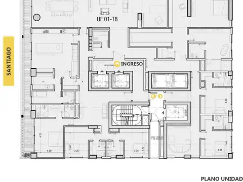 Venta - Torre Pininfarina - Departamento 4 dormitorios y balcón terraza al río - Pichincha, Rosario.