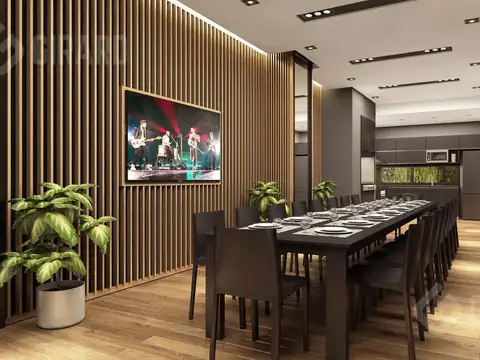 Emprendimiento en Mar del plata, edificio "Dalai Centro" , Unidad de 2 ambientes con dependencia