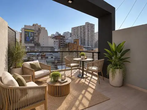 Venta 2 ambientes con amplio balcón a estrenar APTO CRÉDITO Caballito